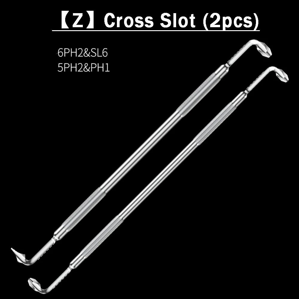 Magnetic Slot Phillips Hex Torx Screwdriver Wrench Right Angle Tight Space Bent