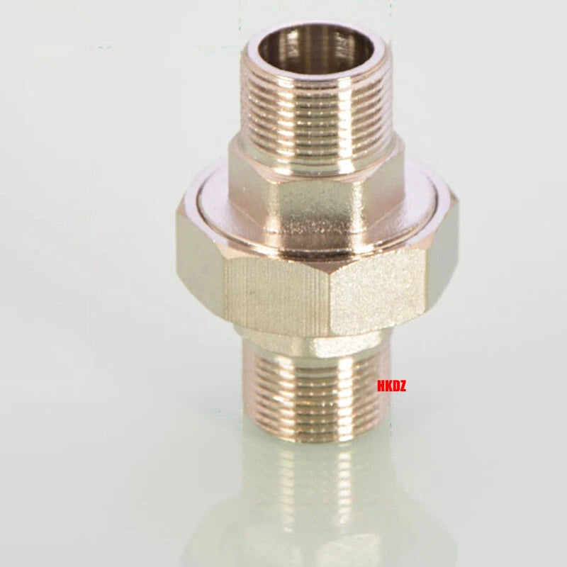 BSP Brass Pipe Fittings — Male Female Threaded Reducing Adapter | Copper & Nickel-Plated