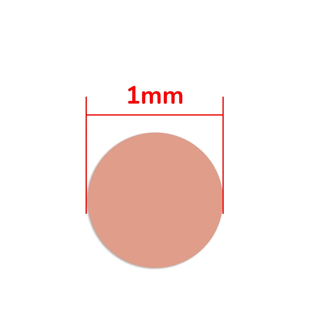 Solid 99.9% Pure Bare Copper Wire Bonsai Jewellery DIY Craft 0.4mm to 2.0mm