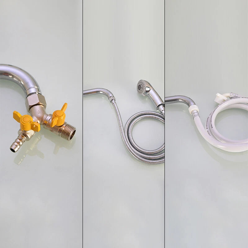 BSP Thread Male to Female Tap Connector Adapter — Kitchen & Garden Hose Fitting