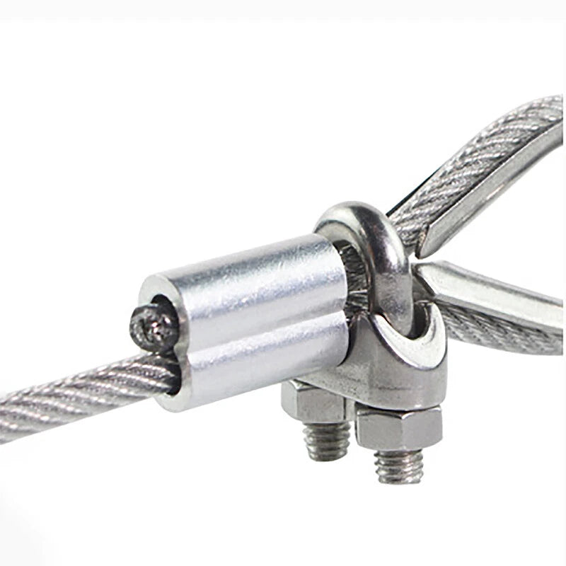 Wire Rope Cable Rigging Accessories Turnbuckle Sleeves Pulley Clip Clamp Link