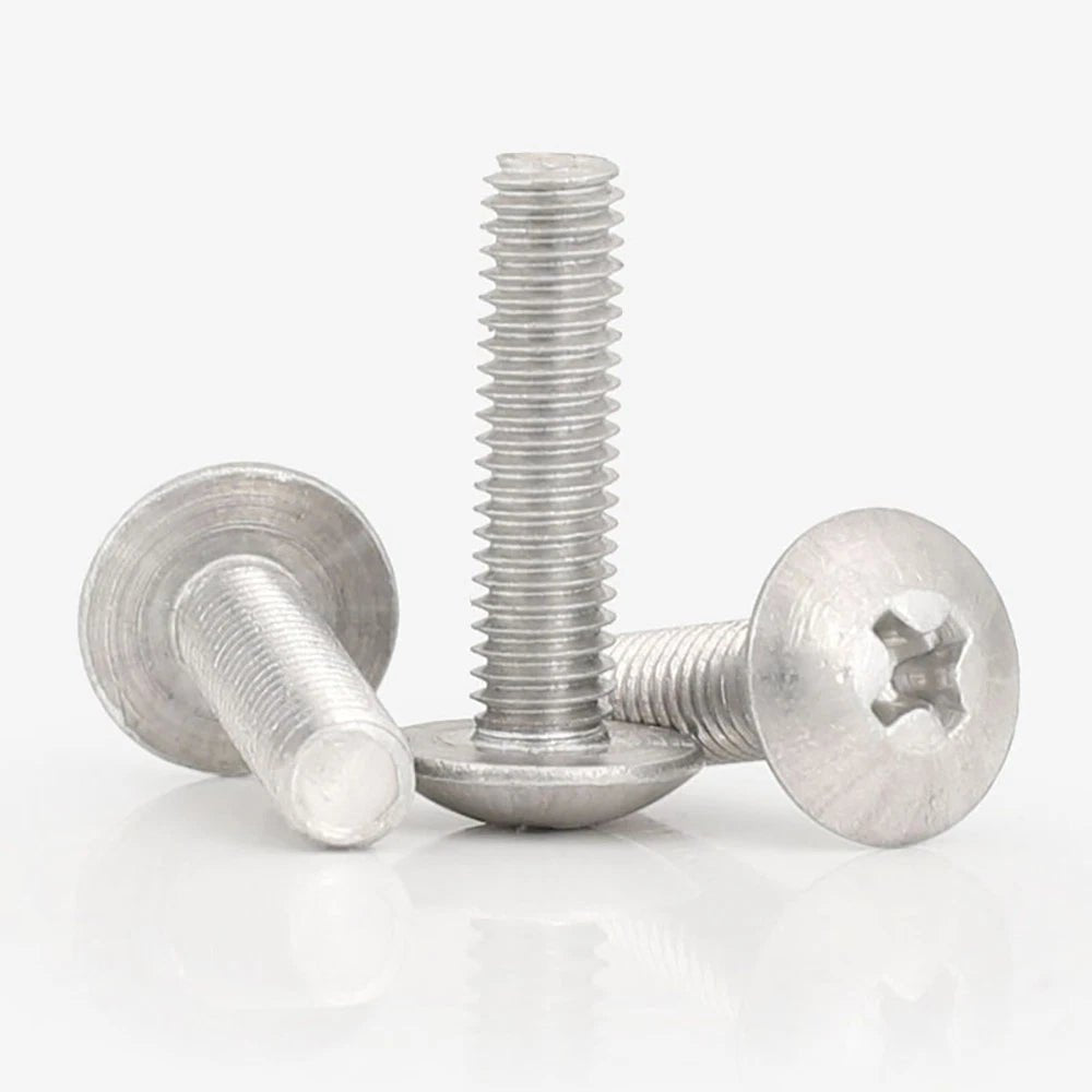 M3 M4 M5 Aluminum Phillips Truss Head Screws DIN 7983 – Metric Machine Bolts - HomeDIYer