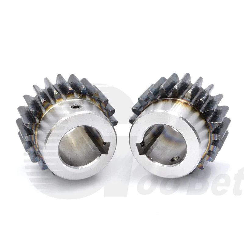 Mod 2 Spur Gear C45 Steel with Hub 12 - 60 Tooth Motor Pinion Hardened Precision