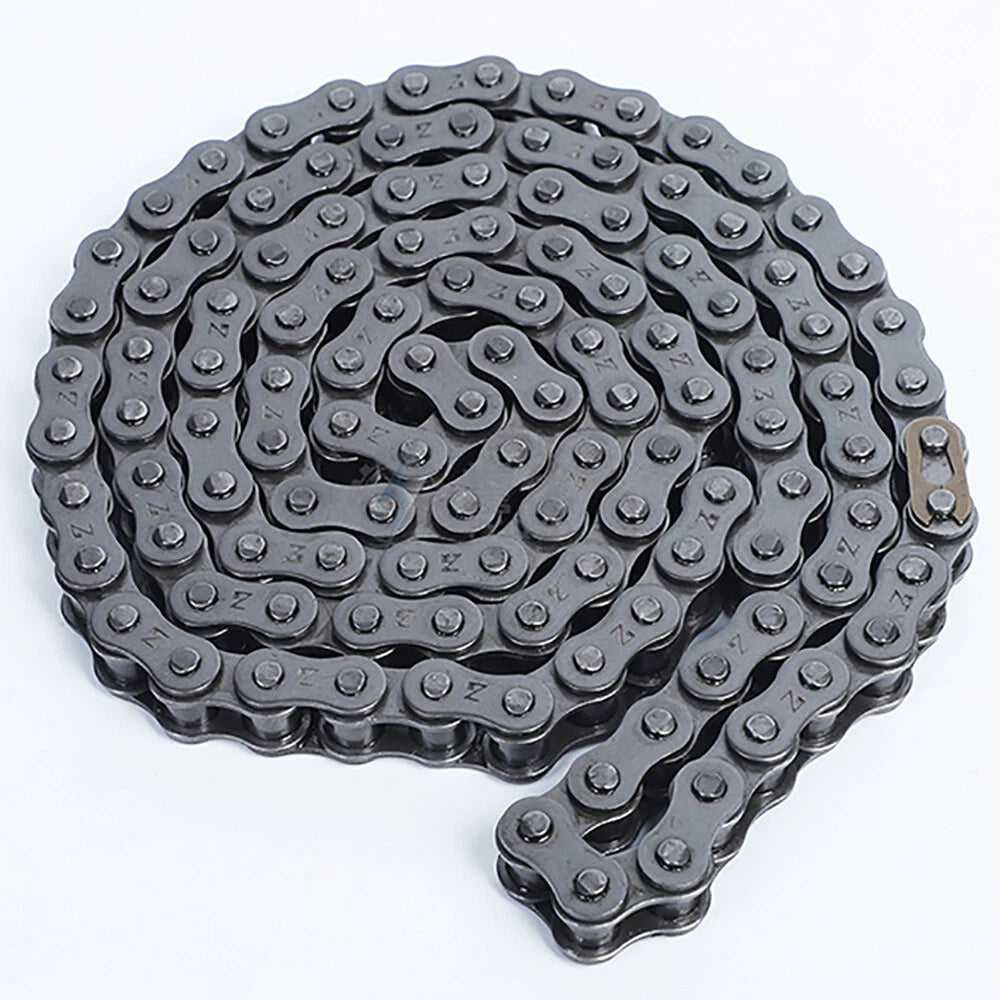Roller Chain Single Row-Double Row Transmission Chain Manganese Steel 04C 06B