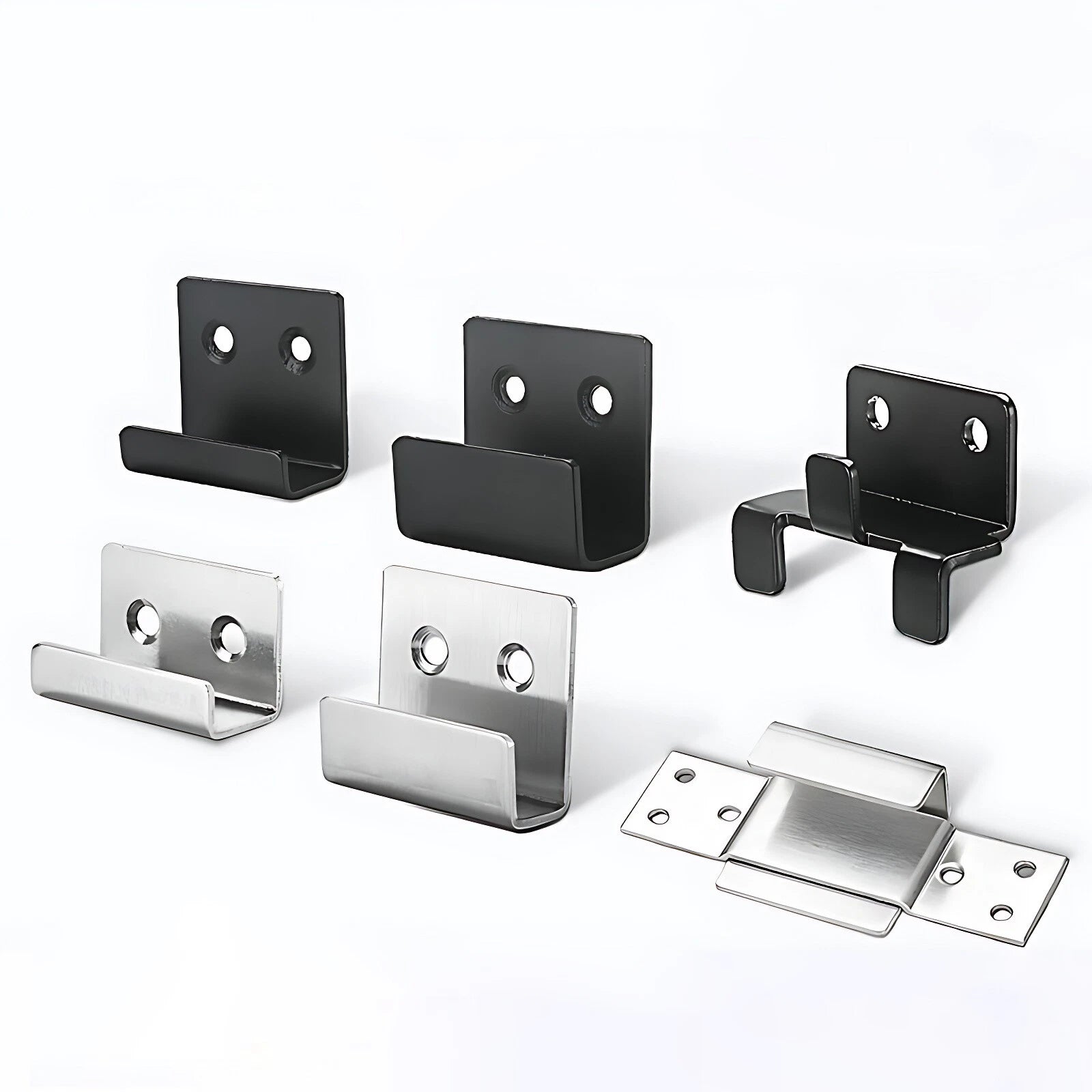 U Shaped Brackets Flat Hooks Stainless Hooks Ceramic Tile Display Bracket