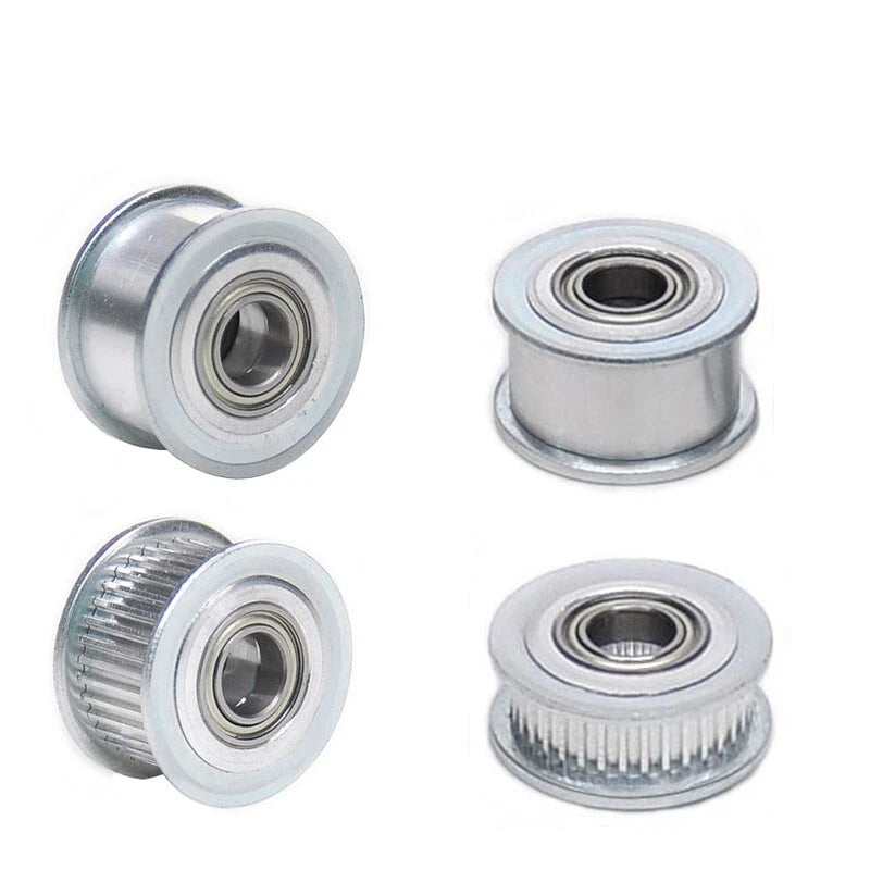 2GT Smooth-Tooth Idler Pulley 16Tooth - 40Tooth Bore 3mm 4mm 5mm 6mm 7mm 8mm