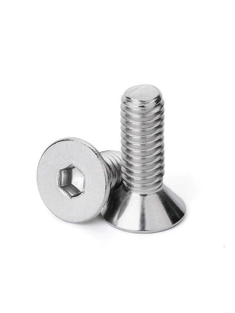UNC Countersunk Socket Cap Screws A2 Stainless Steel — #2-56 to 5/16-18
