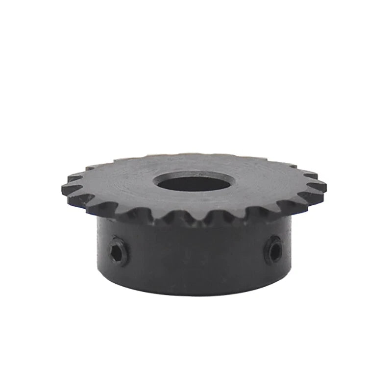 Hole 6mm-20mm Steel Chain Sprocket Pilot Bore 04C 21T-25T Sprockets Roller Chain