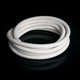 Flexible White Rubber Hose Pipe — Air, Water, Fuel, Petrol, Vacuum & Oil Tubing