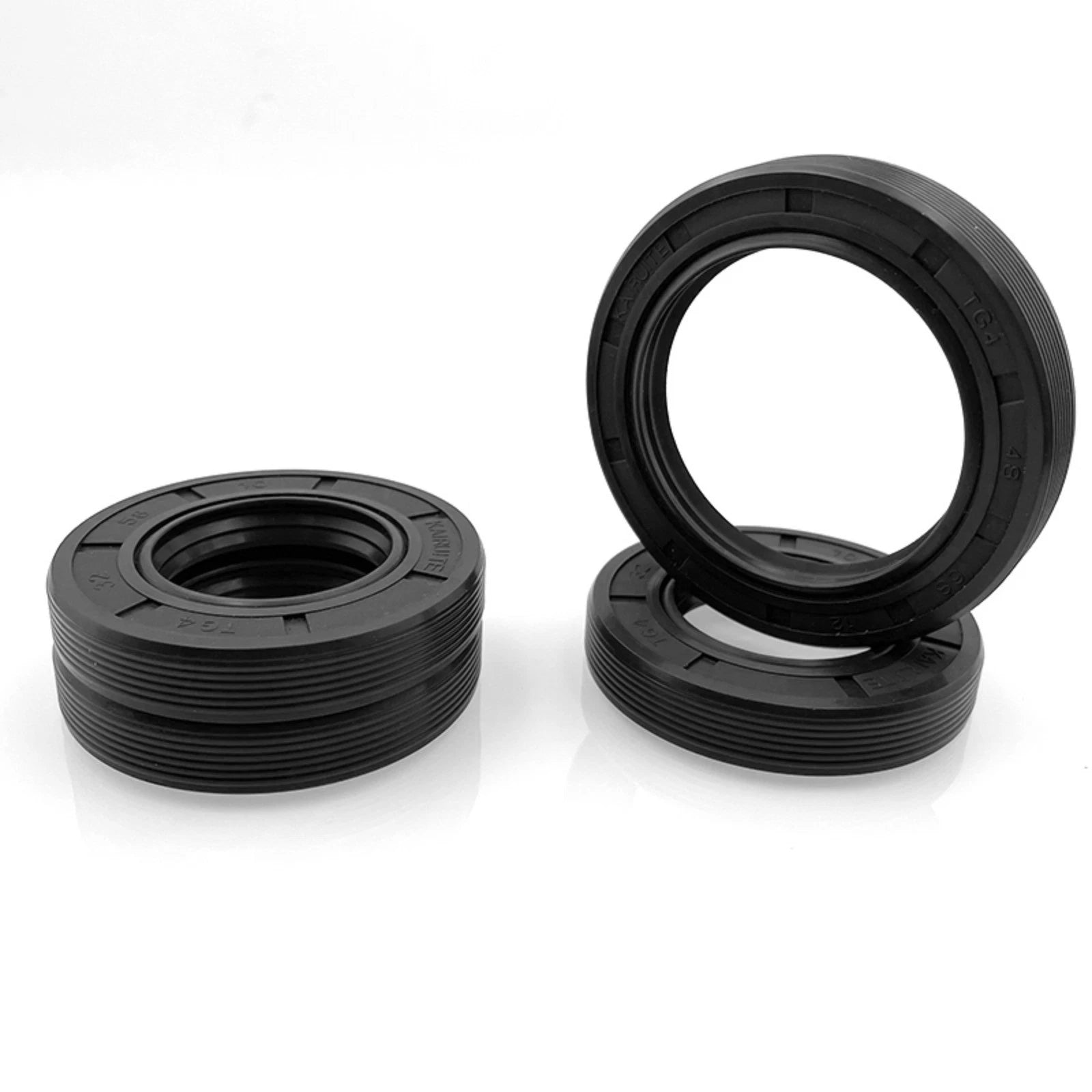 TC Oil Seal 30mm ID — Double Lip NBR 70 Nitrile Rotary Shaft Seal (FB Skeleton)