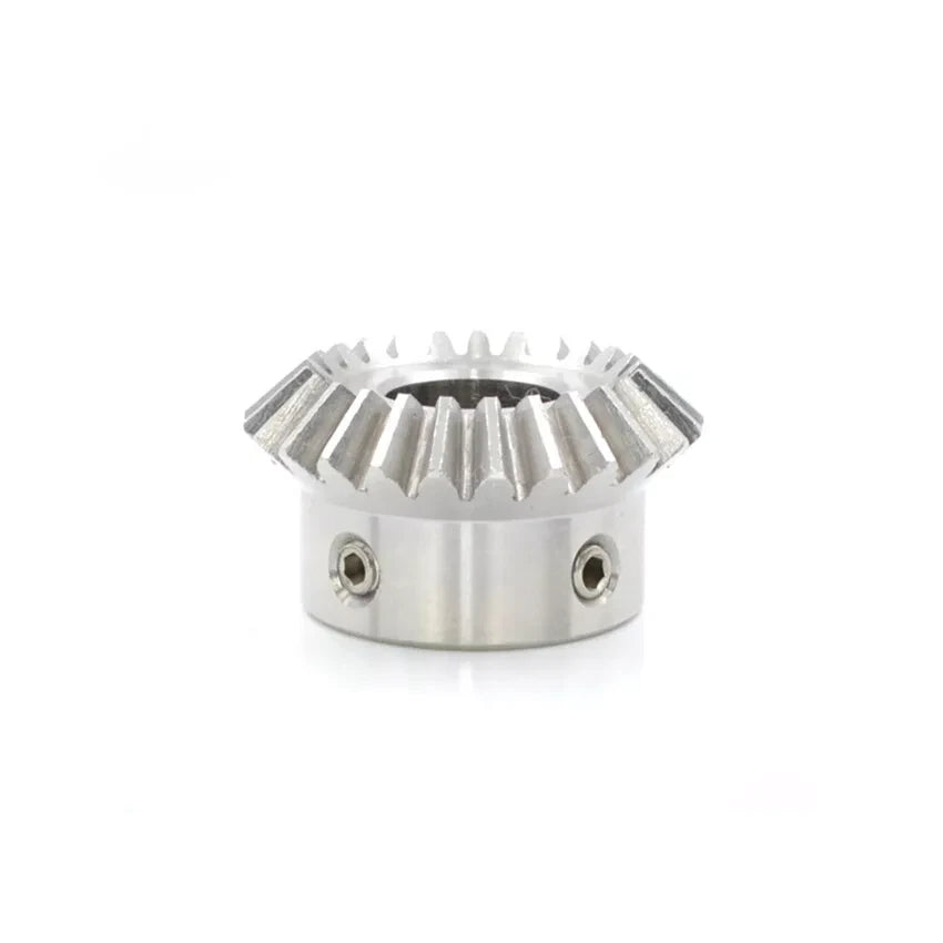 Bevel Gear Stainless Steel 0.8/1/1.5/2/2.5/3 Mod 1:1 Pairing 15/20/25/30 Teeth