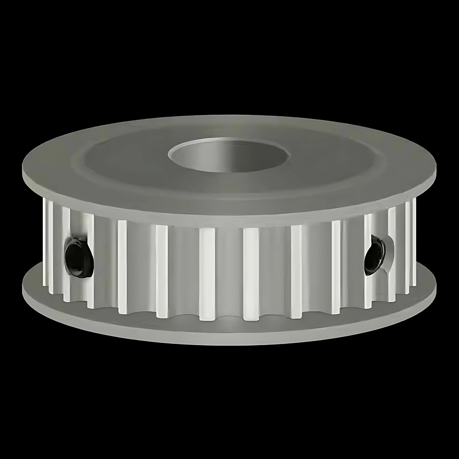 5M 10-100T Timing Belt Pulley Gear Wheel Sprocket 5-25mm Bore For 20mm Beltwidth
