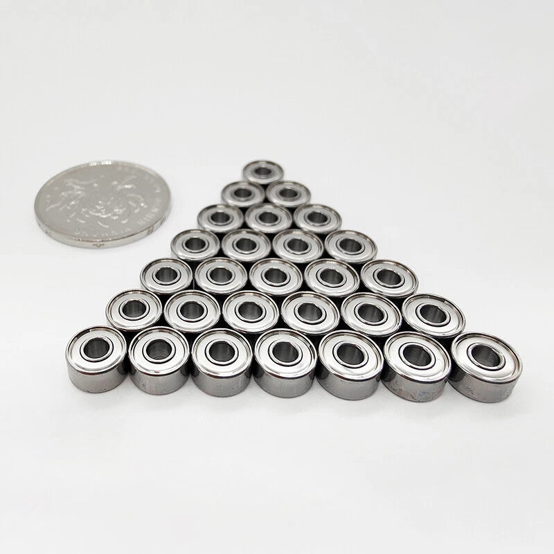 624-629 2RS/ZZ Miniature Deep Groove Ball Bearings Double Sealed GCR15 Steel