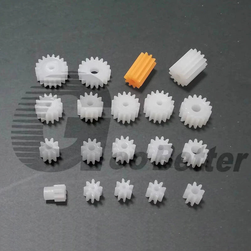 Plastic Spindle Gear Module 0.5 Mod Spur Gears for Toy Parts Car Motor Robot DIY