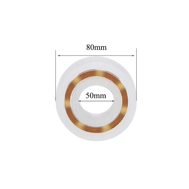 POM Plastic Bearing Glass Ball Bearings No seals-Lubricant Required Waterproof