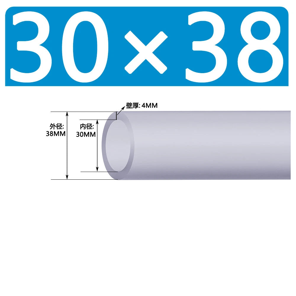 Food Grade Clear Silicone Tube Beer Milk Hose Pipe Soft Rubber ID 0.5mm - 38mm