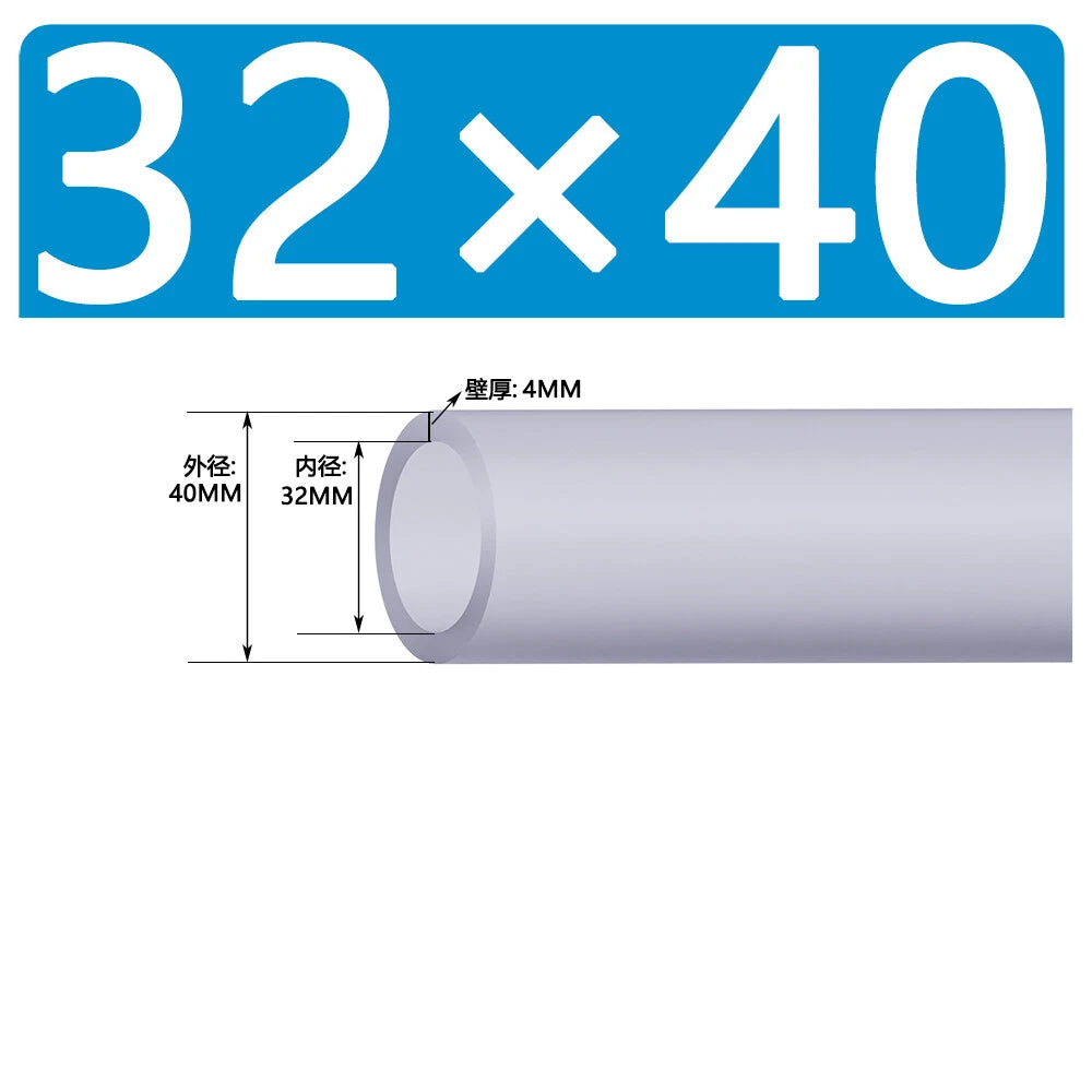 Food Grade Clear Silicone Tube Beer Milk Hose Pipe Soft Rubber ID 0.5mm - 38mm