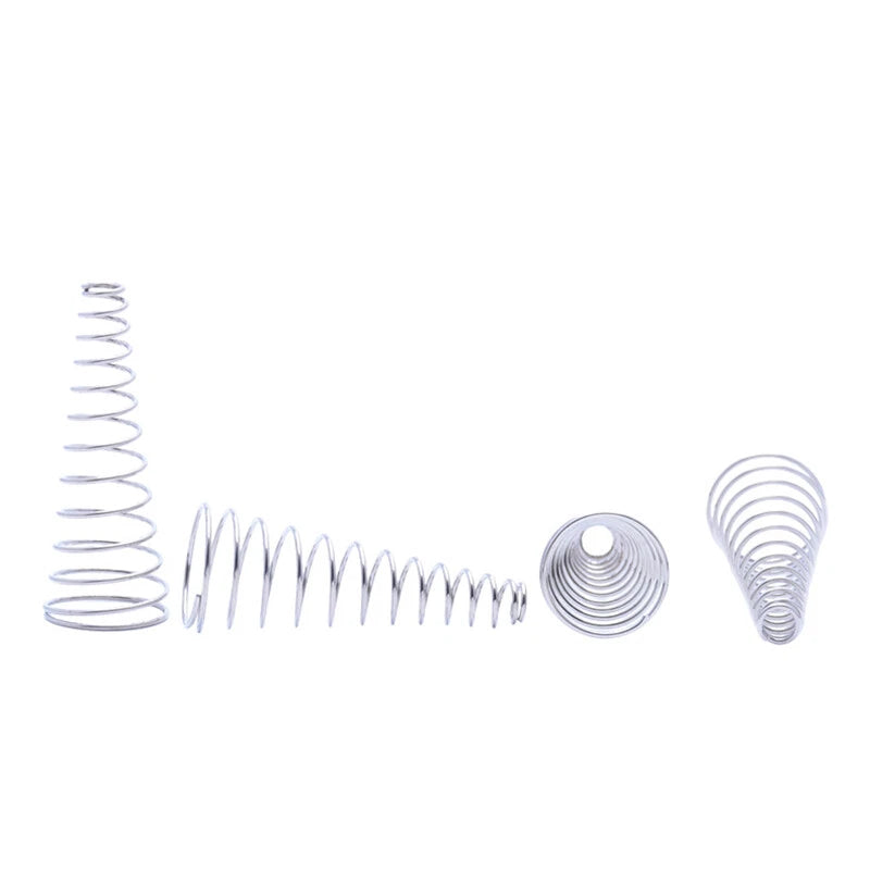 0.8mm Wire Diameter 304 Stainless Steel Conical Cone Compression Spring Springs
