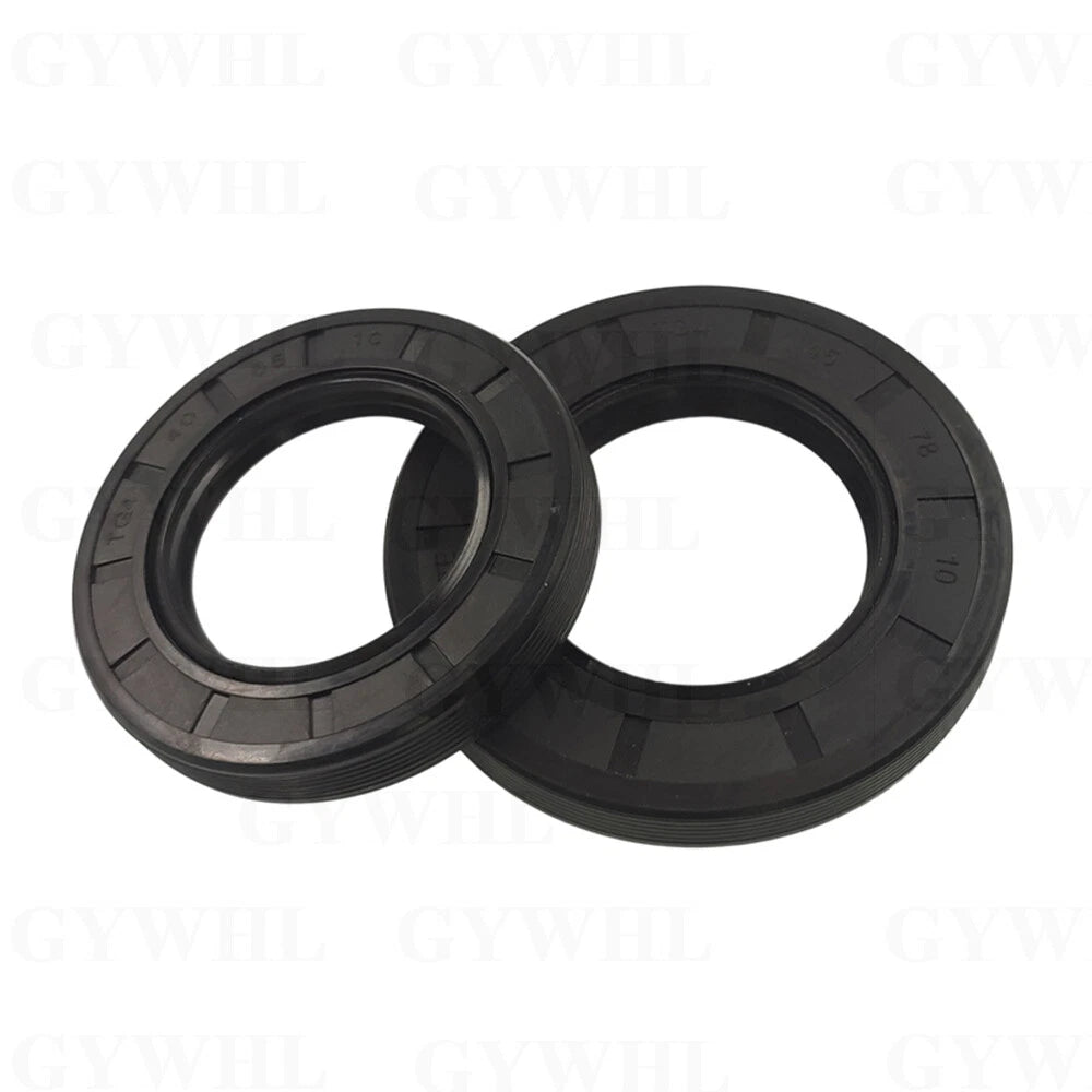 TC Oil Seal – Double Lip NBR Nitrile Rubber Rotary Shaft Seal with Spring