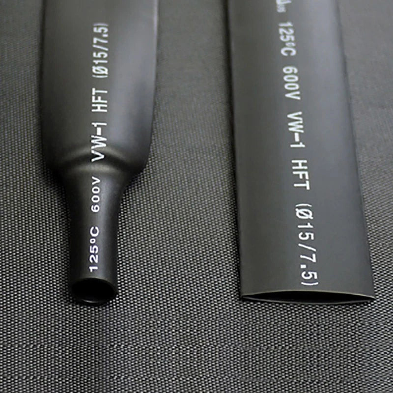 Heat Shrink Tubing 2:1 Ratio – Electrical Wire Sleeving, 60mm to 210mm