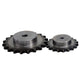 Simplex Sprocket Wheel for #25 (04C) Roller Chain, 9-40T, Pitch 1/4" Bore 6-20mm