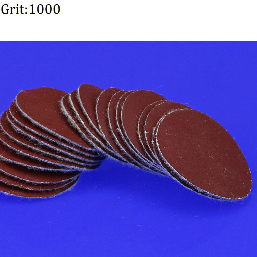 1'' 25mm Hook And Loop Sandpaper Disc Abrasive Sanding Paper Pad 80-10000 Grit