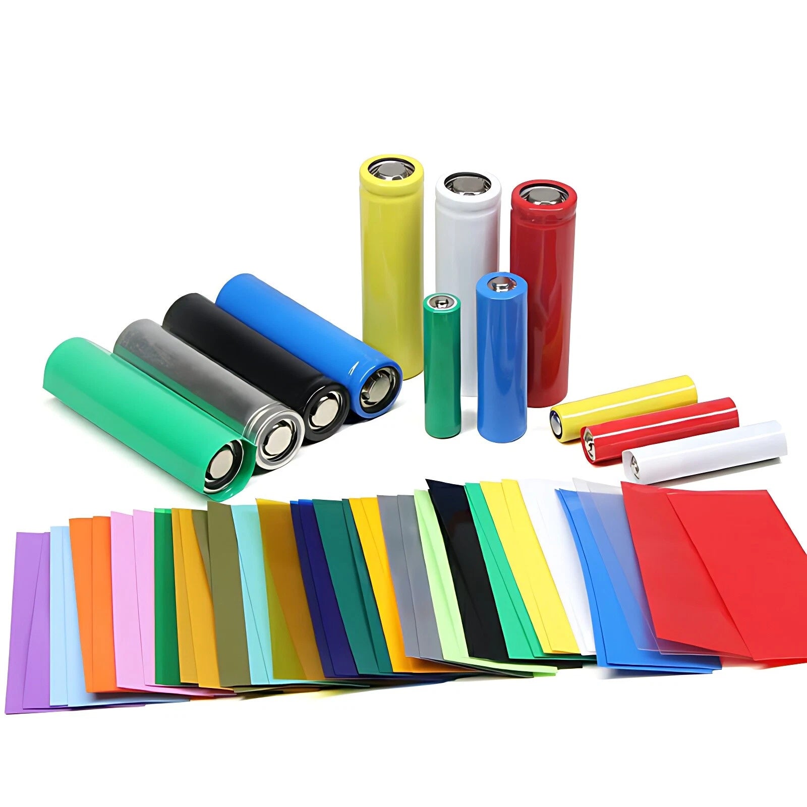 PVC Heat Shrink Tubing for RC Battery Packs — 60mm to 625mm, Multiple Colors