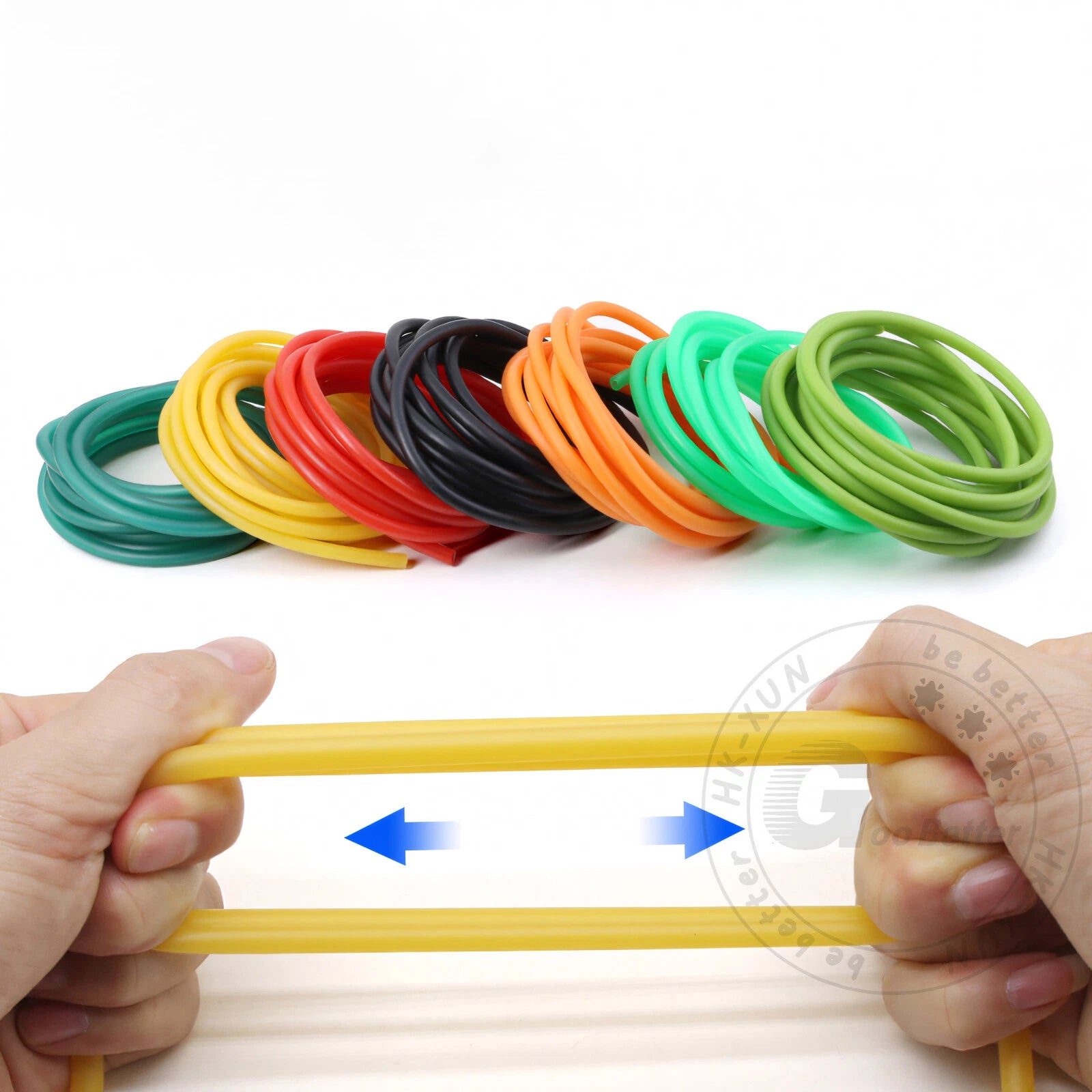 Latex Rubber Tube — Elastic Surgical Tubing for Slingshot, Fishing & DIY