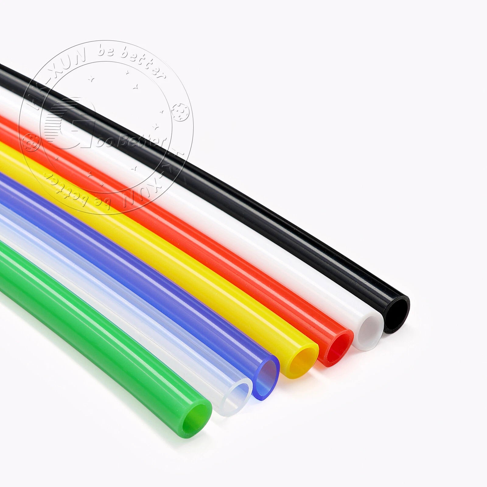 Food Grade Silicone Tubing — Flexible Rubber Hose Pipe, 1mm–12mm ID, Multiple Colors