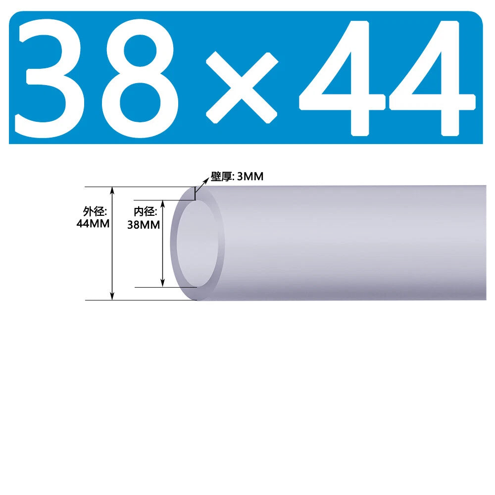 Food Grade Clear Silicone Tube Beer Milk Hose Pipe Soft Rubber ID 0.5mm - 38mm