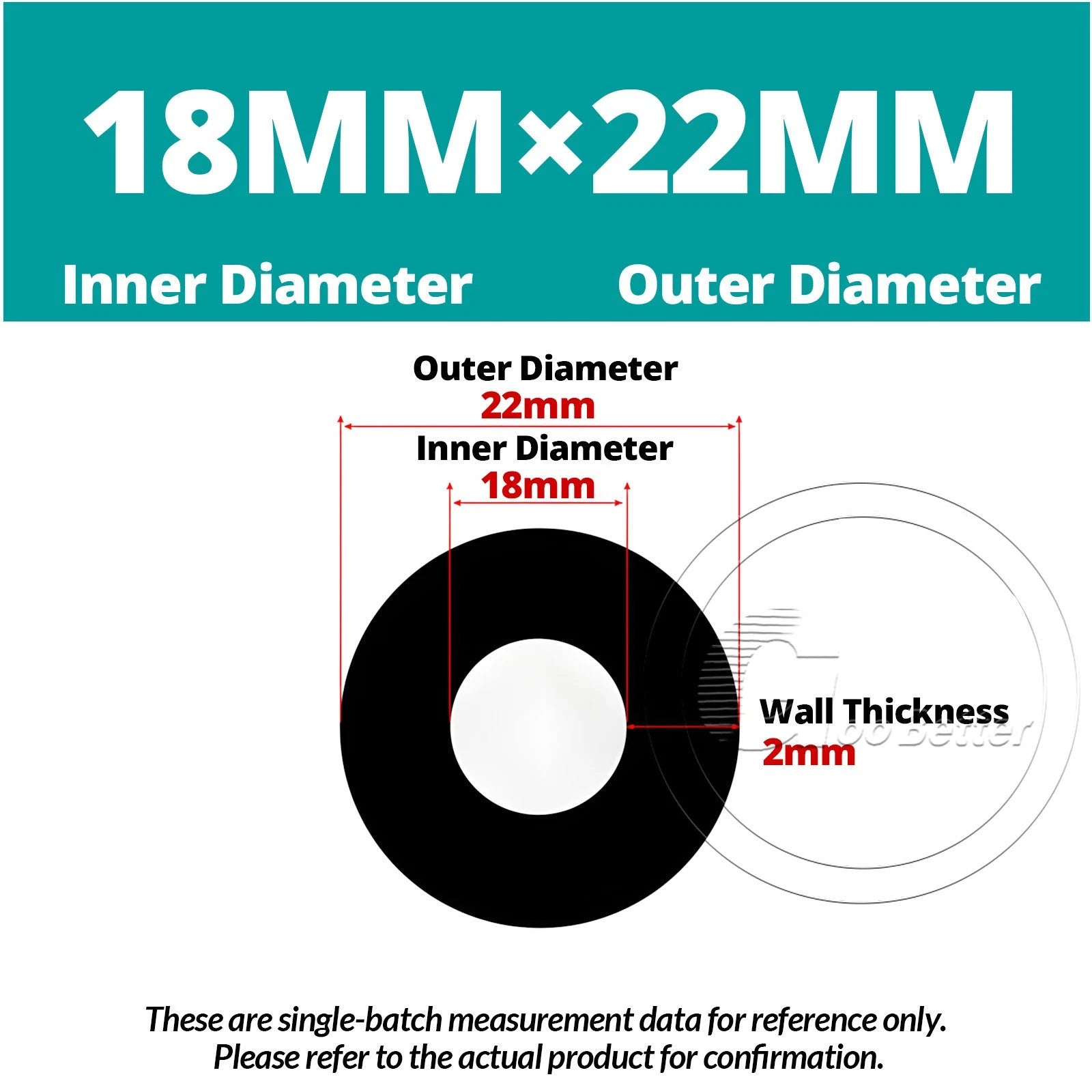 Black Silicone Rubber Tube – ID 0.5–60mm × OD 1–68mm Flexible Hose Pipe