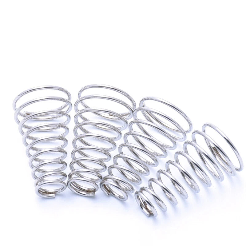 0.8mm Wire Diameter 304 Stainless Steel Conical Cone Compression Spring Springs