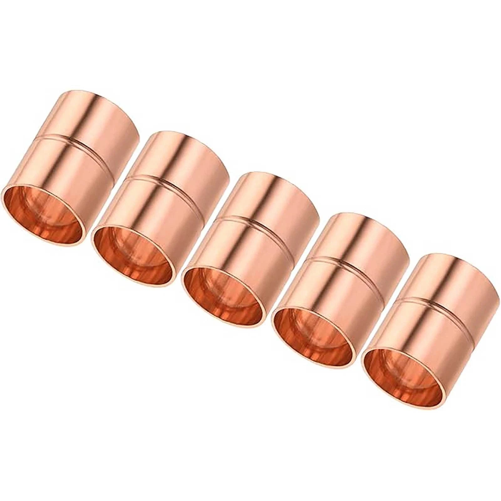 End Feed Copper Pipe Coupling Fittings – WRAS Approved, 6mm to 133mm