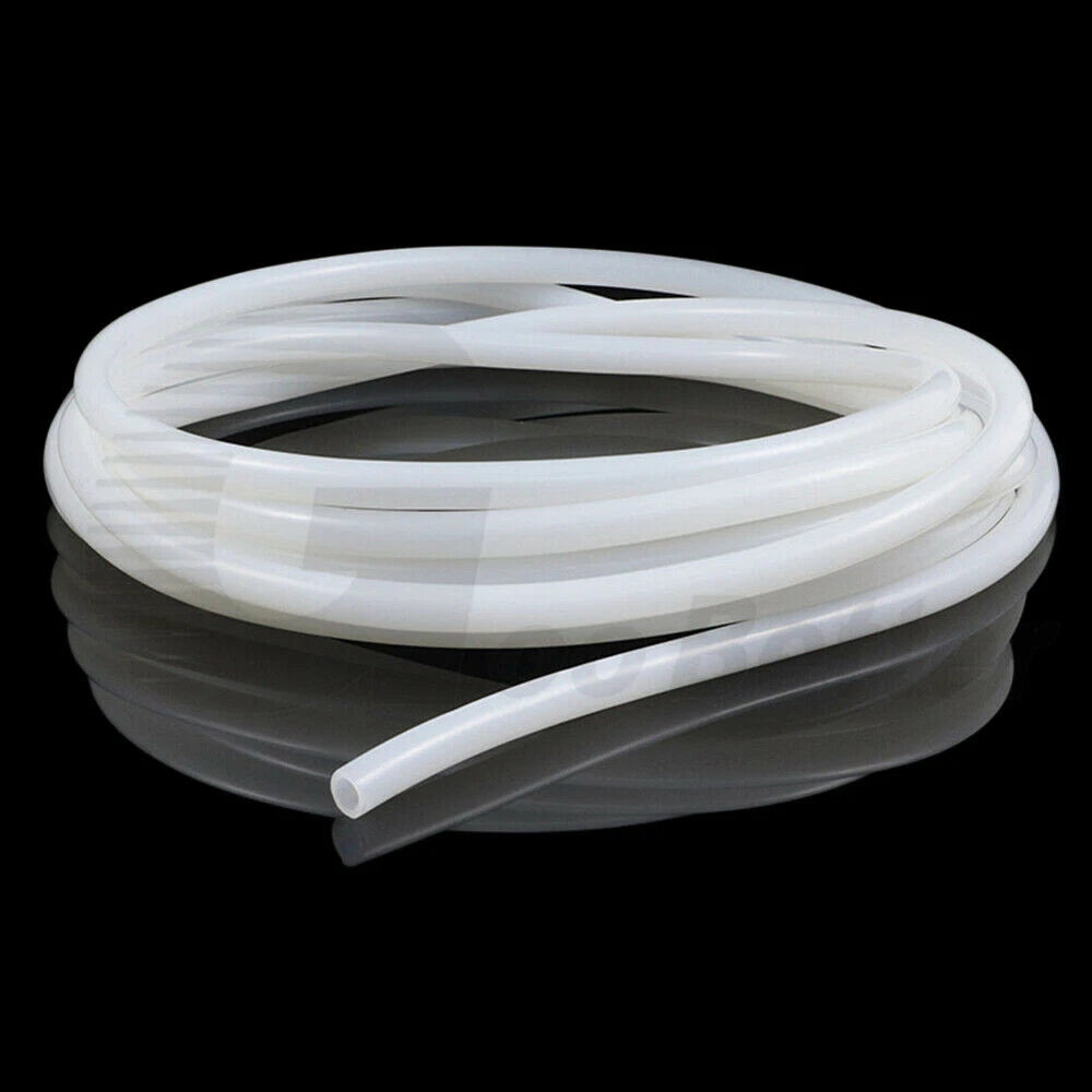White Silicone Rubber Tubing — OD 9–44mm, High-Temp Flexible Hose Pipe (Per Metre)