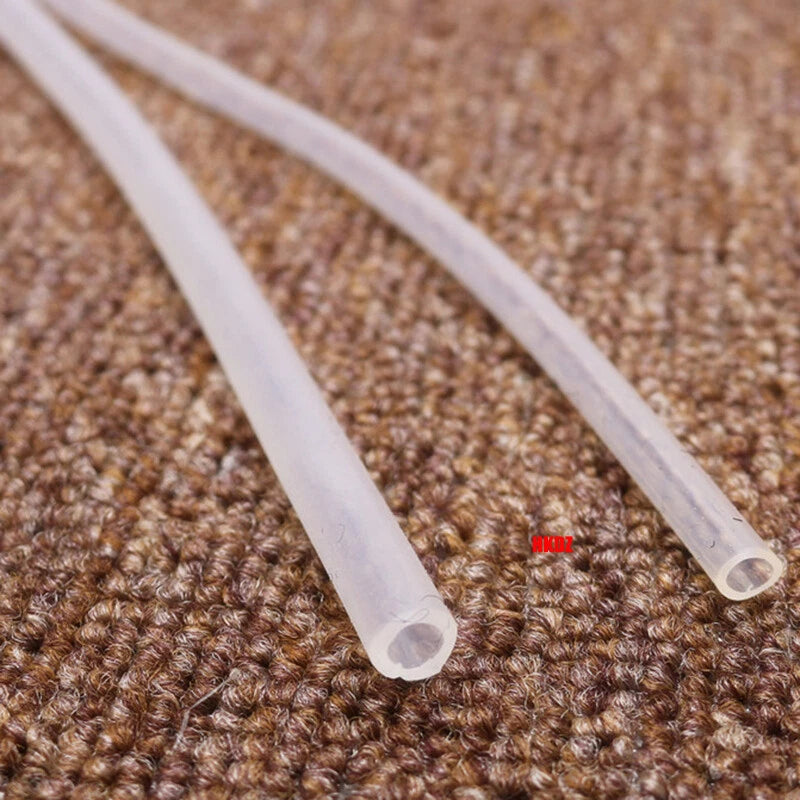 Clear Food Grade Silicone Tubing — Flexible Vacuum & Beer Hose, Multiple Sizes
