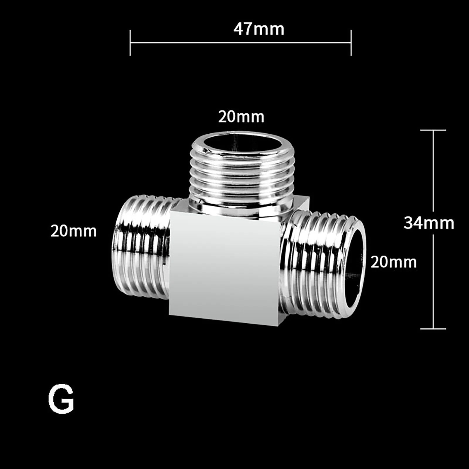 1/2" BSP Brass Pipe Fittings — T Piece, Elbow, Y Piece & Cross Connector