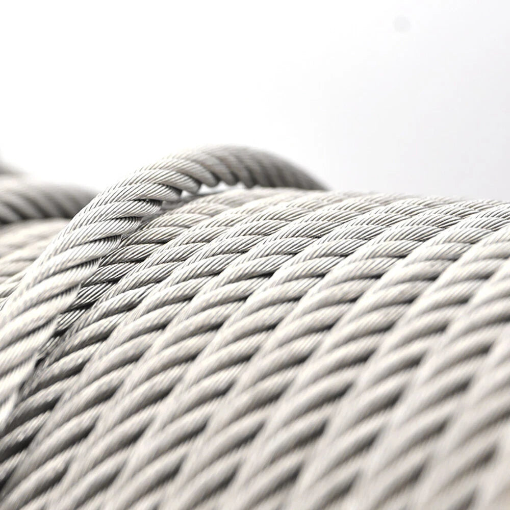 1mm-20mm Stainless Steel Wire Rope Lifting Metal Cable 2/3/4/5/6/8/10/12/14/16mm