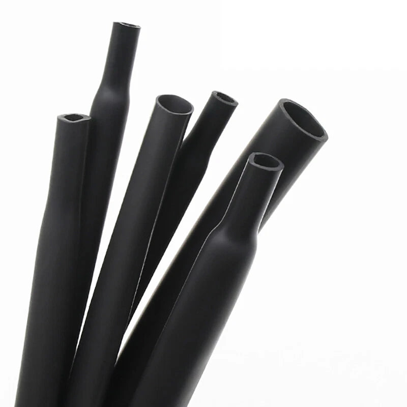 Silicone Rubber Heat Shrink Tubing — Flexible Heatshrink Tube, φ0.8mm–φ40mm, 6 Colors