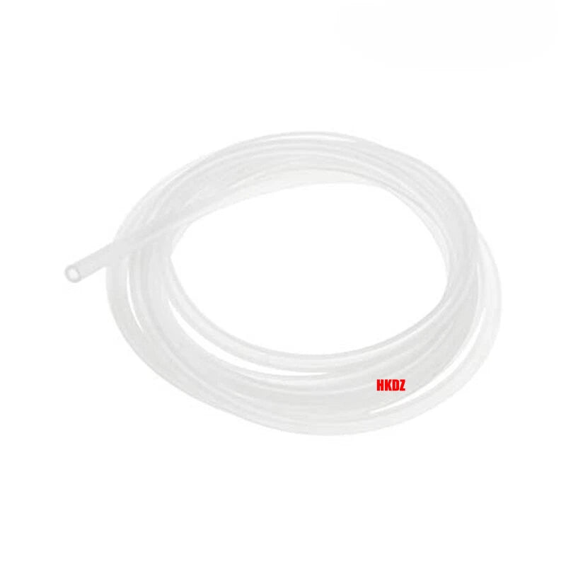 Clear Food Grade Silicone Tubing — Flexible Vacuum & Beer Hose, Multiple Sizes