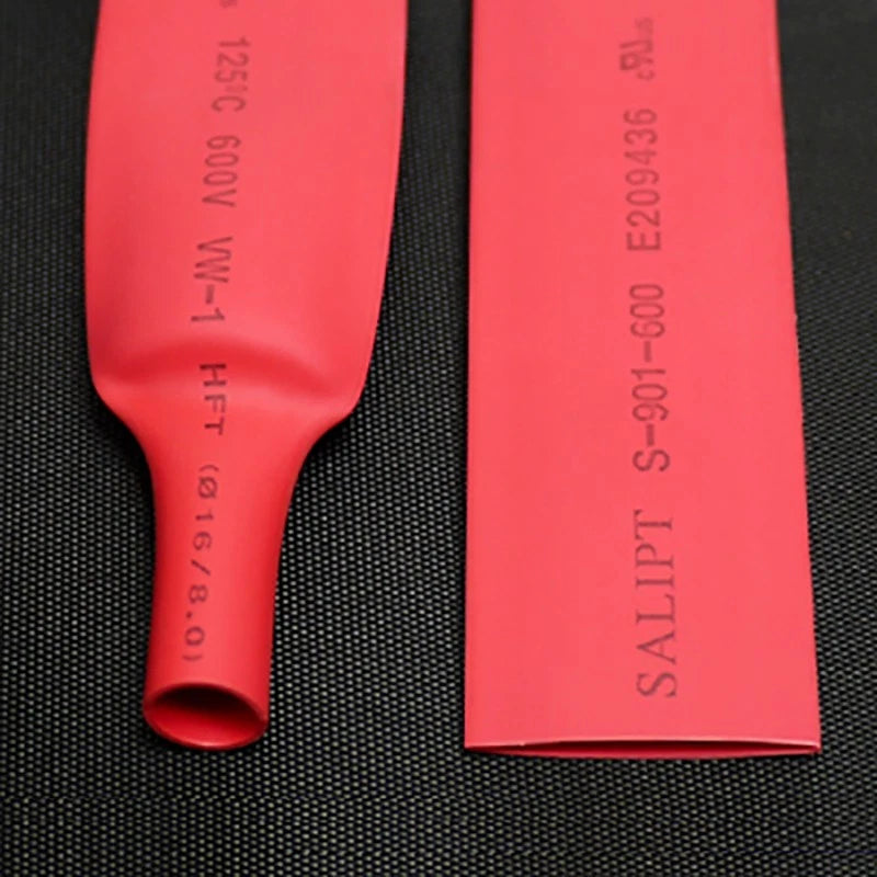 Heat Shrink Tubing 2:1 Ratio – Electrical Wire Sleeving, 60mm to 210mm