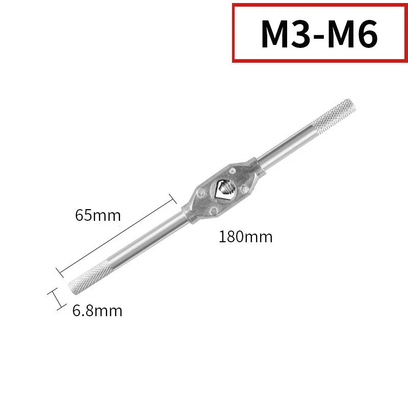 Tap Wrench, Holder For Use With Hss Hand Taps From M2 M3 M4 M6 M8 M10 M12 to M24