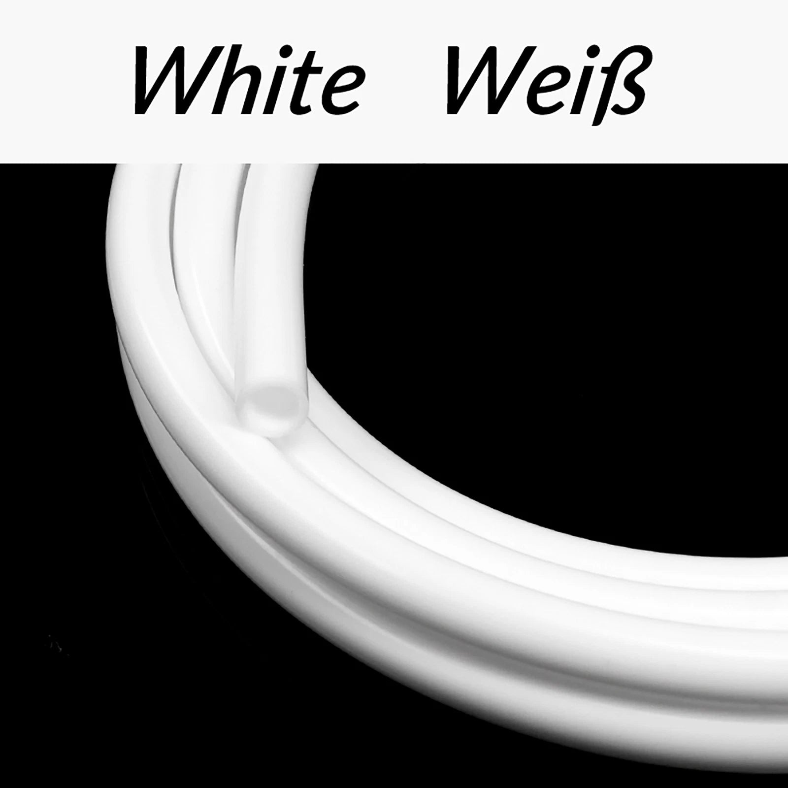 Food Grade Silicone Tubing — Flexible Soft Rubber Hose for Beer, Water & Vacuum