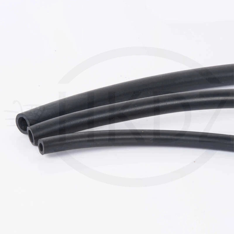 Black Fluorine Rubber Tube Fuel Hose-Engine Petrol,Oil Line Fuel Pipe ID 1 -32mm