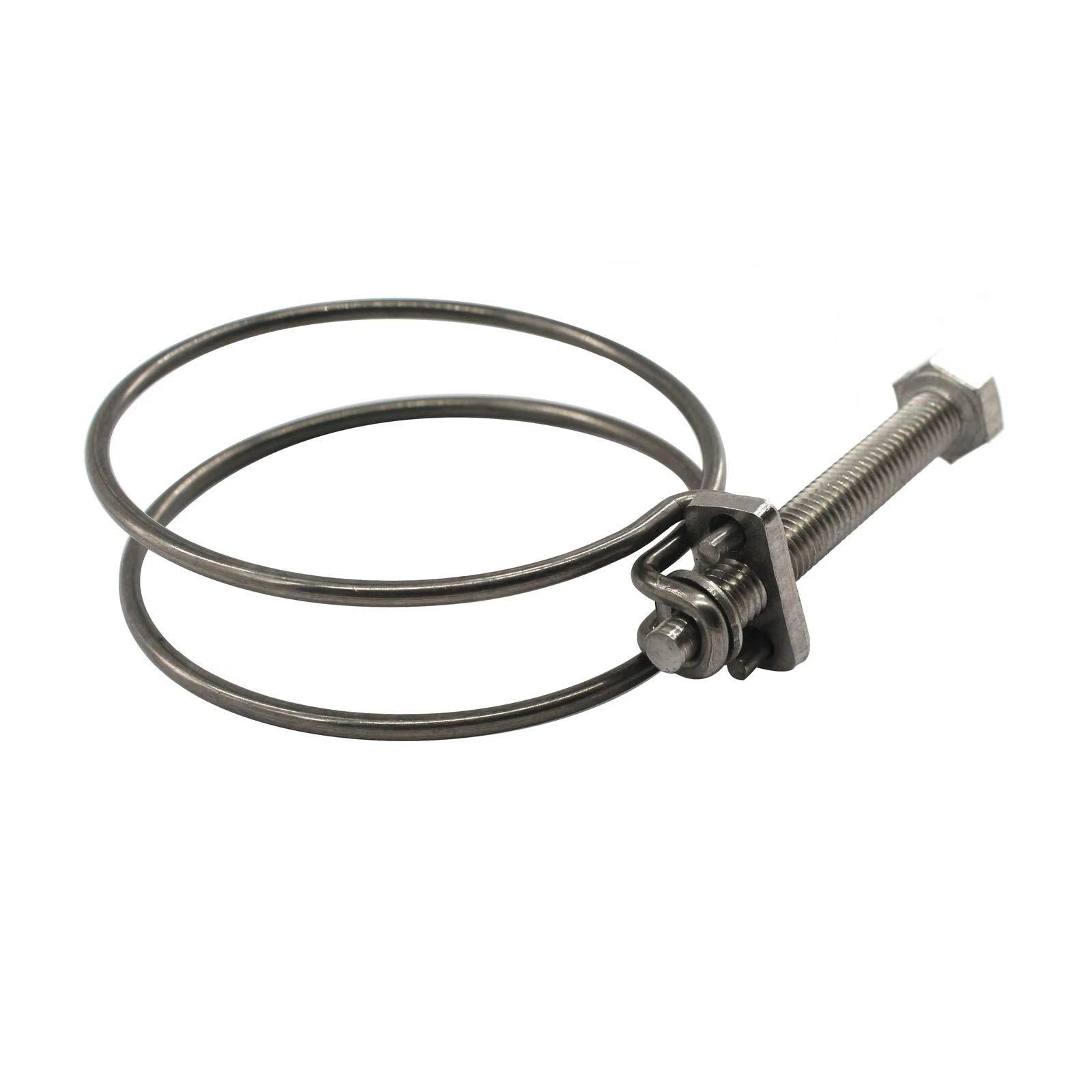 Double Wire Hose Clips - Stainless Steel, Pond Pipe Koi Fish Fitting Pump 9 -300