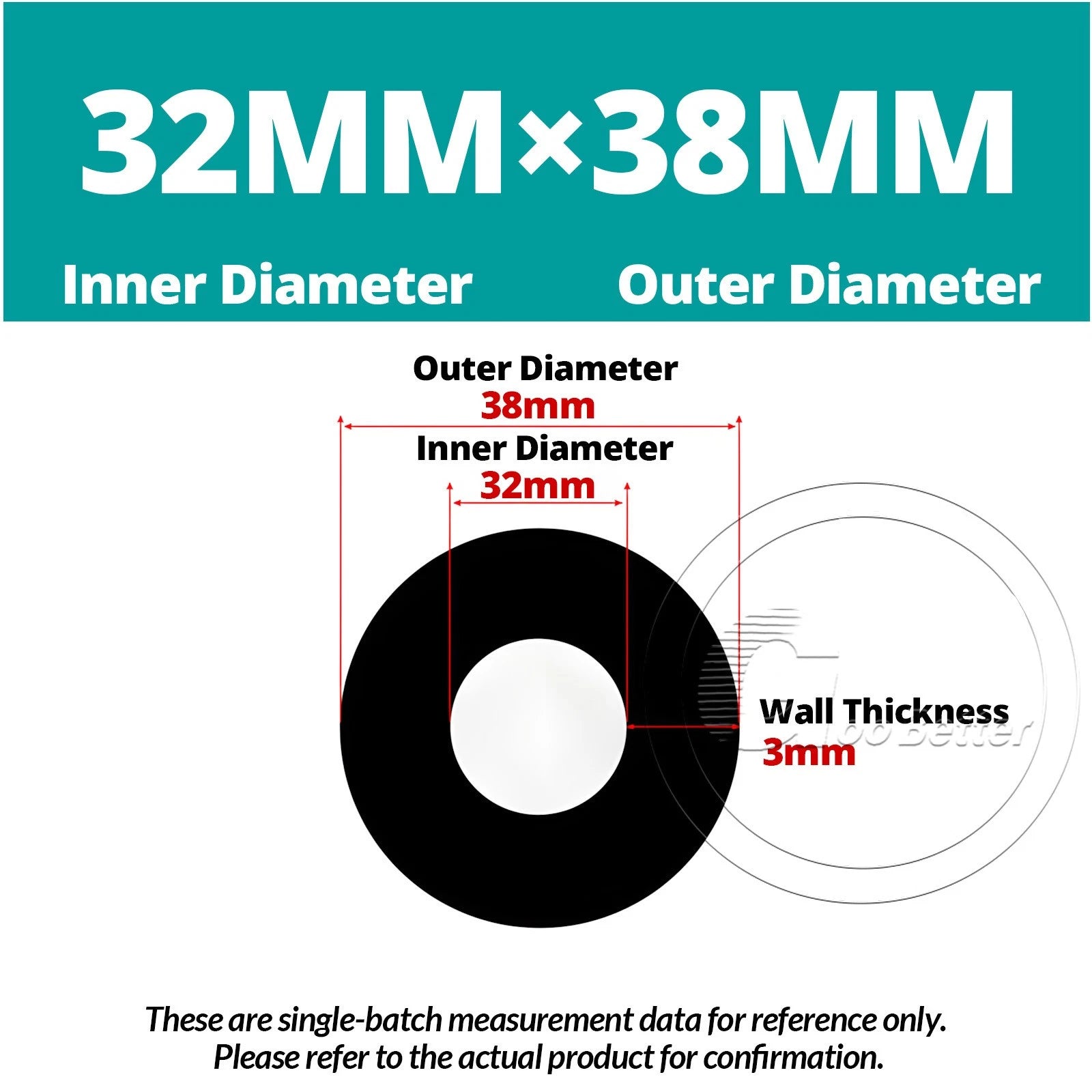 Black Silicone Rubber Tube – ID 0.5–60mm × OD 1–68mm Flexible Hose Pipe