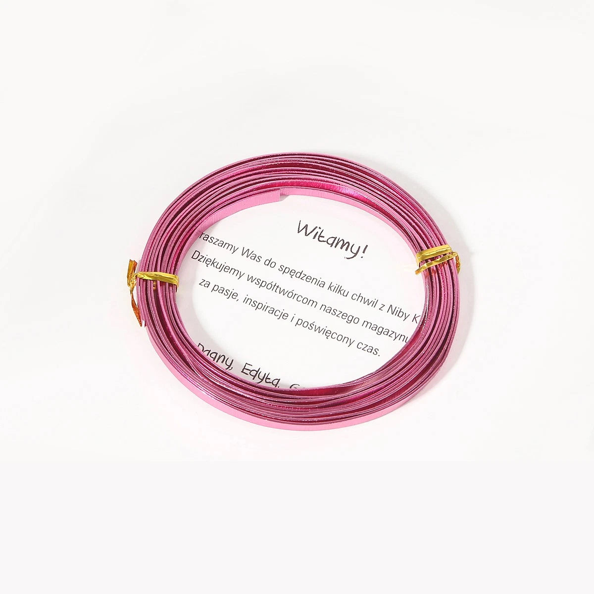 Colors Aluminum Flat Wire 5mm Bendable Metal Craft Jewelry Making Wires Strip