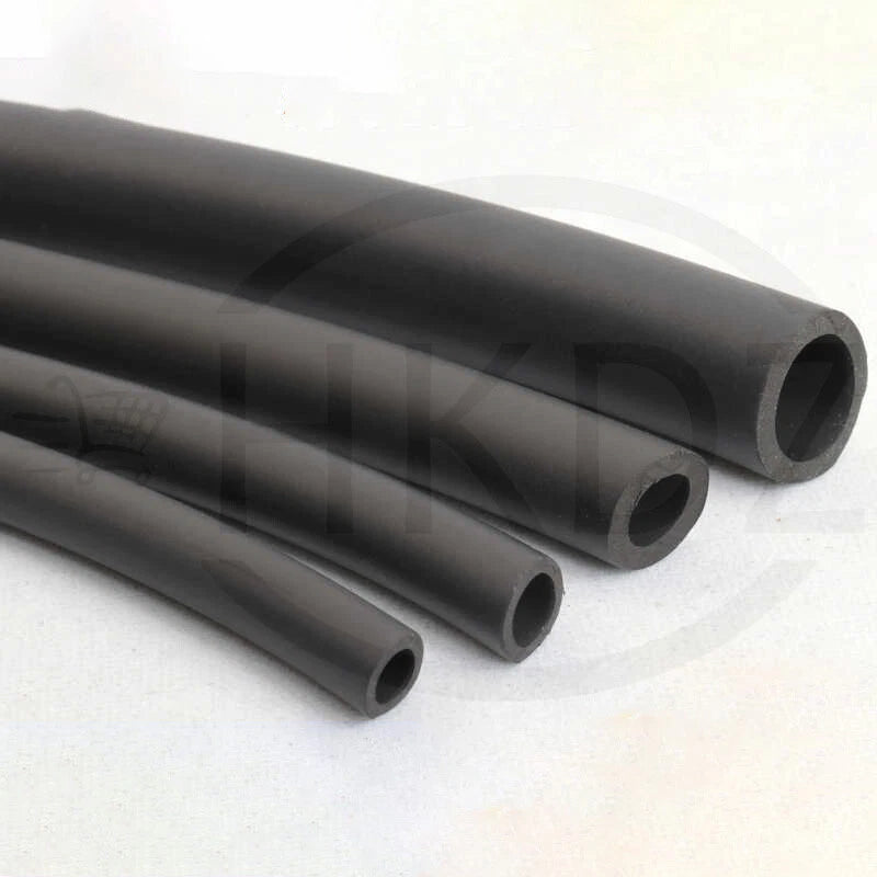 Black Fluorine Rubber Tube Fuel Hose-Engine Petrol,Oil Line Fuel Pipe ID 1 -32mm