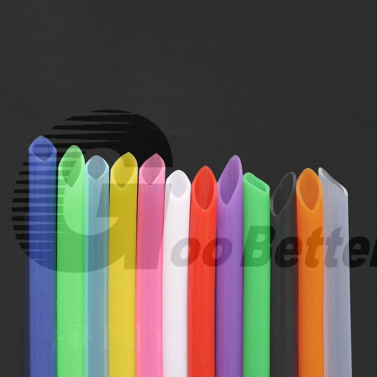 Coloured Food Grade Silicone Tube Hose Vacuum Tubing Pipe Soft Rubber ID 1-40mm