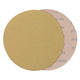 5 Inch 125mm Sanding Discs 40-1000 Grit Hook Loop Sandpaper Yellow Dry Grinding