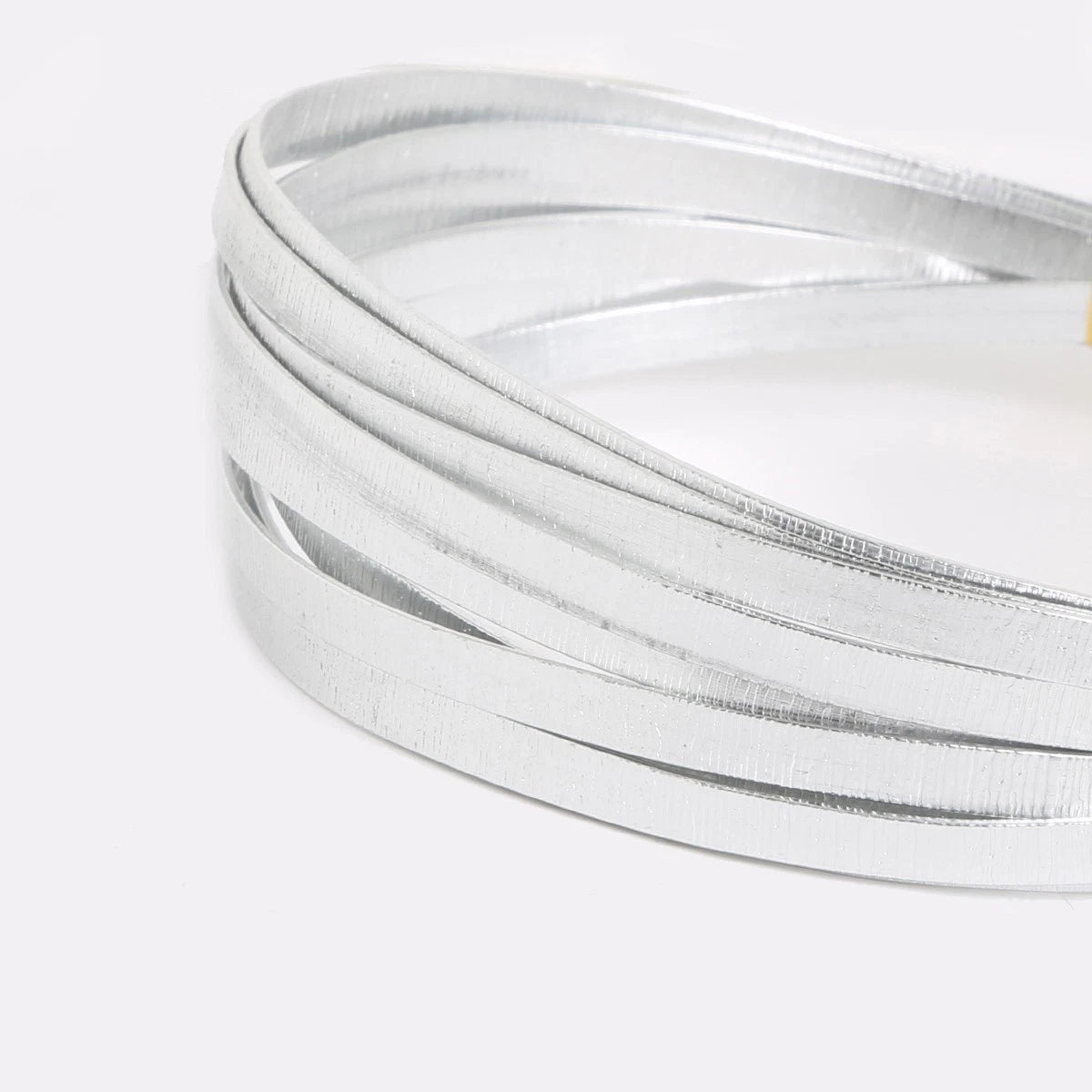Colors Aluminum Flat Wire 5mm Bendable Metal Craft Jewelry Making Wires Strip